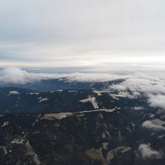 Flugwegposition um 13:48:47: Aufgenommen in der Nähe von Gemeinde Trattenbach, 2881 Trattenbach, Österreich in 2262 Meter
